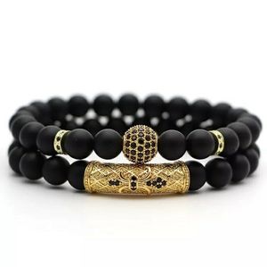 Bead Bracelet Two-Piece Set